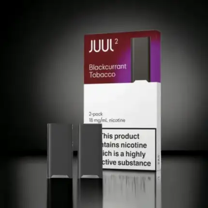 Juul 2 – Blackcurrant Tabaco Pods – 18 Mg Nicotine (2 Pack)