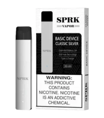 SPRK VAPOR Device Classic Silver (Pack of 4)