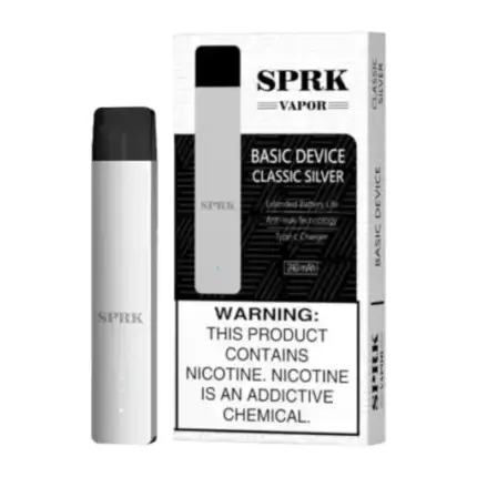 SPRK VAPOR Device Classic Silver (Pack of 4)