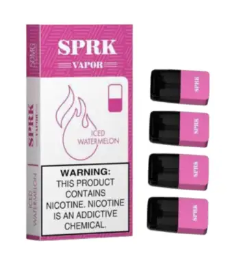 SPRK VAPOR Lemon Mint (Pack of 4)