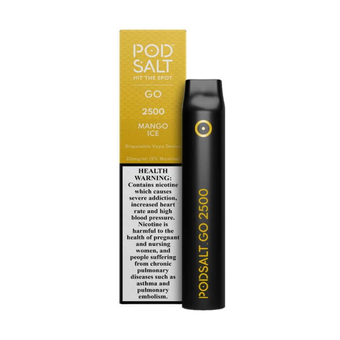 POD SALT GO MANGO ICE-20MG/ML-2500 PUFFS