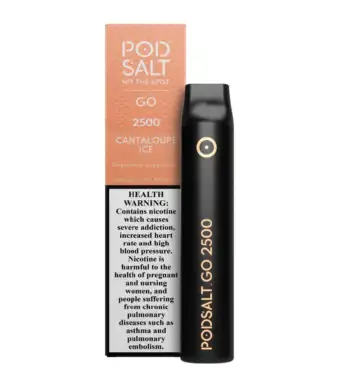 POD SALT GO CANTALOUPE ICE-20MG/ML-2500 PUFFS